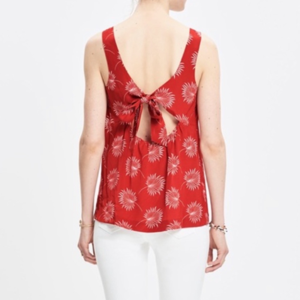 Madewell Lookout Bow-back Top